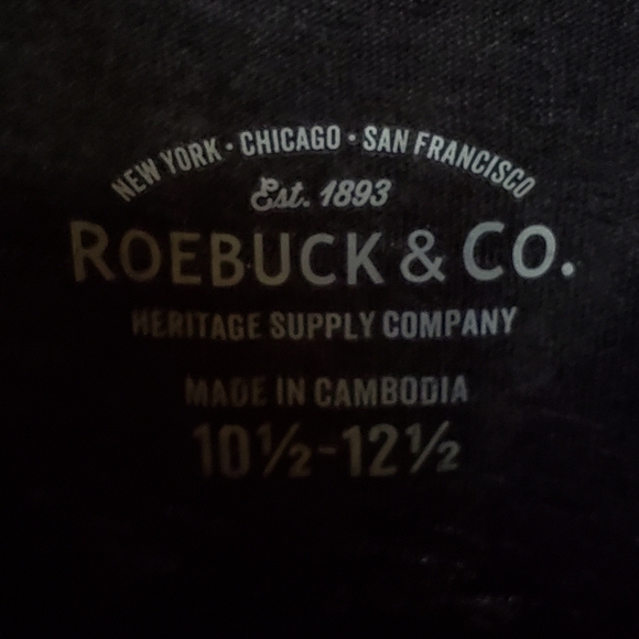 Roebuck And Co Shirt Girls Size 10 Gray Front Graphic Spell Out Floral Lace Back - Picture 6 of 6